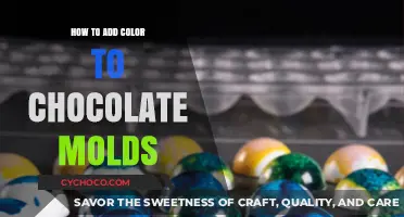 Infusing Chocolate Molds with Vibrant Colors: A Confectioner's Guide