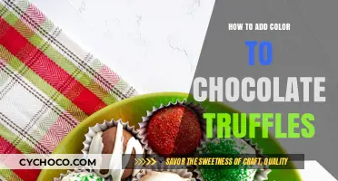 Infusing Chocolate Truffles with Vibrant Colors: A Confectioner's Guide