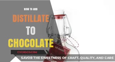 Infusing Chocolate with Distillate: A Connoisseur's Guide