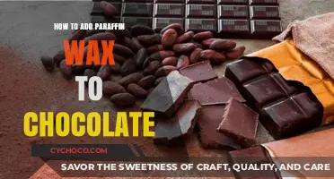 Enhancing Chocolate Confections: The Art of Adding Paraffin Wax