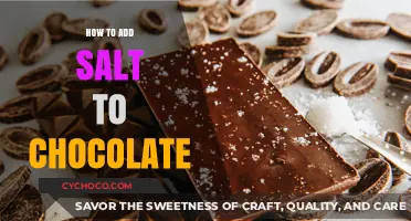 Sweet and Salty Perfection: Mastering the Art of Chocolate Seasoning