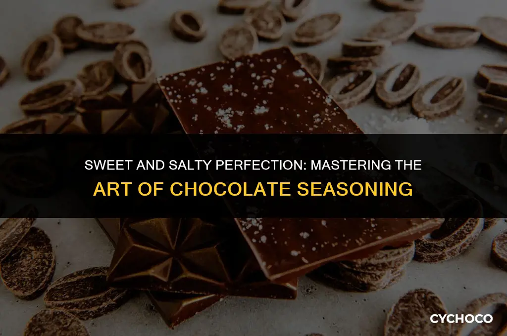 how to add salt to chocolate