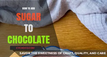 Sweetening the Deal: A Guide to Adding Sugar to Chocolate