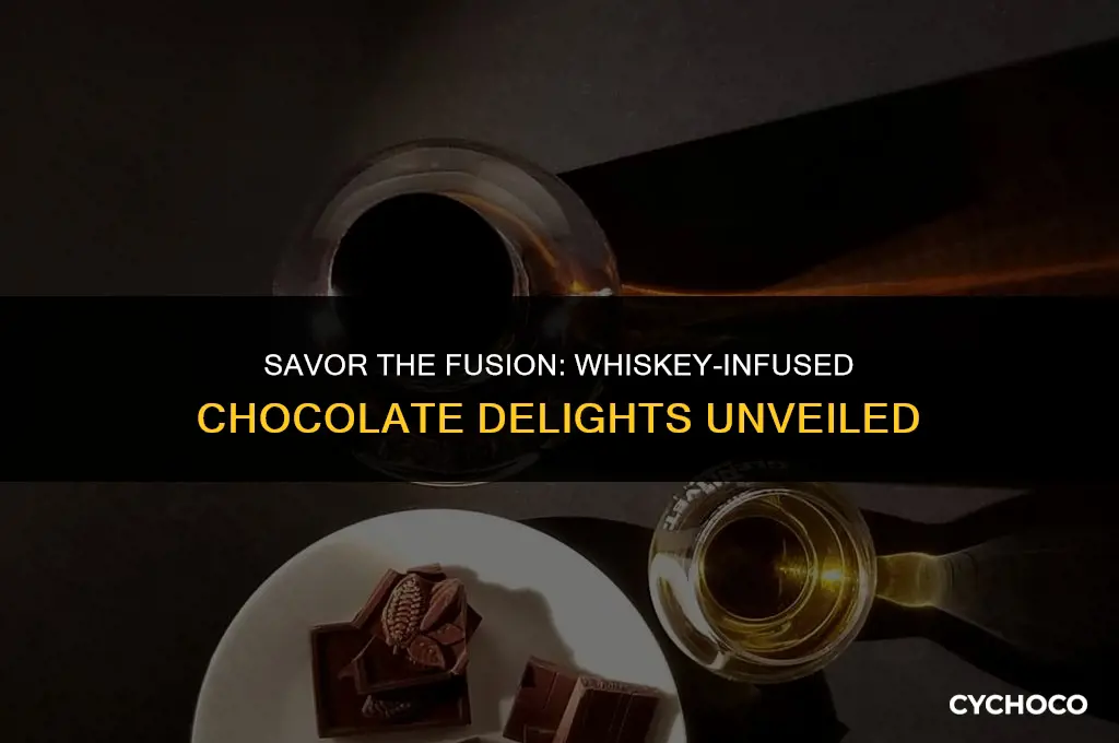 how to add whiskey to chocolate