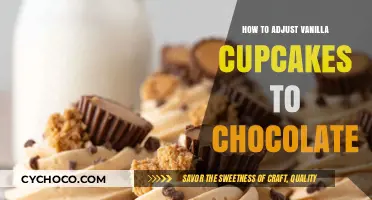 Transforming Vanilla Cupcakes into Decadent Chocolate Delights
