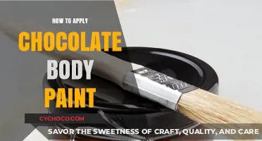Indulge in Artistry: Mastering the Application of Chocolate Body Paint