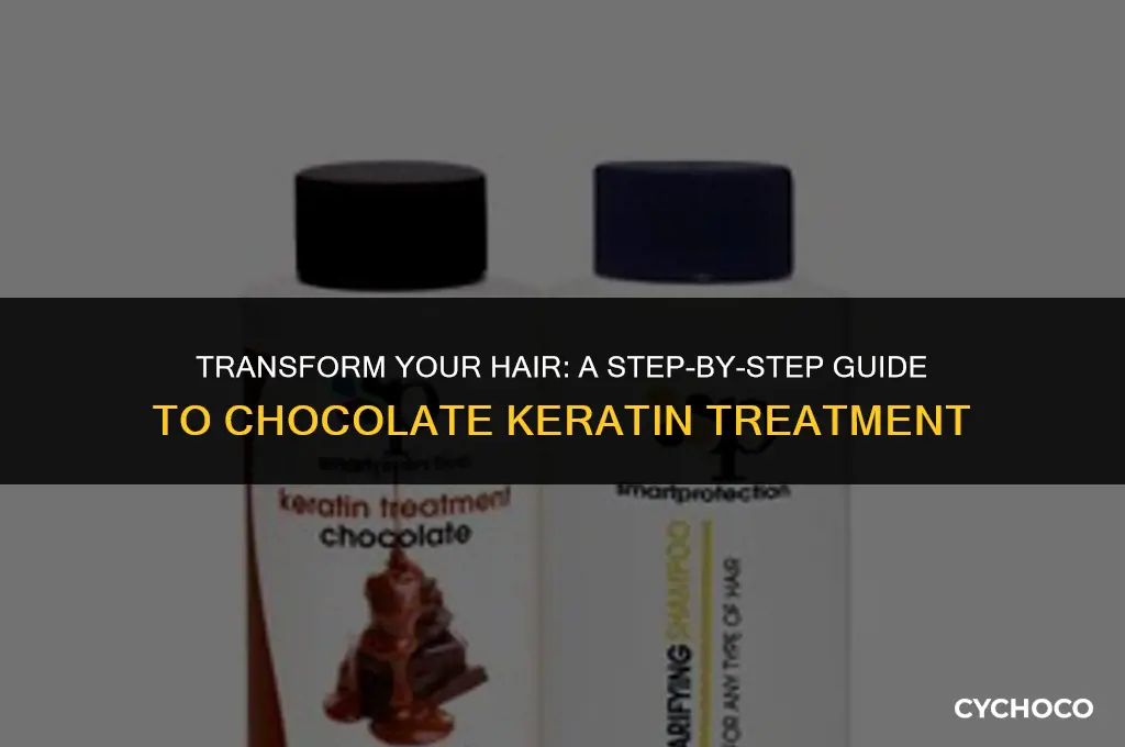 how to apply chocolate keratin treatment