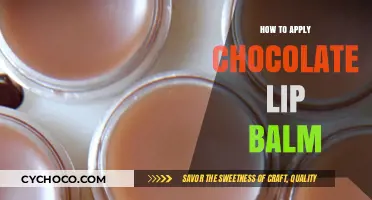 Sweet Kisses: Mastering the Art of Chocolate Lip Balm Application