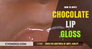 Glossy Lips: A Step-by-Step Guide to Chocolate Lip Gloss Application