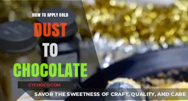 Edible Elegance: A Guide to Applying Gold Dust to Chocolate