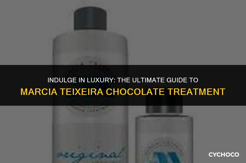 how to apply marcia teixeira chocolate treatment