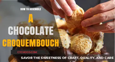 Mastering the Art of Chocolate Croquembouche Assembly