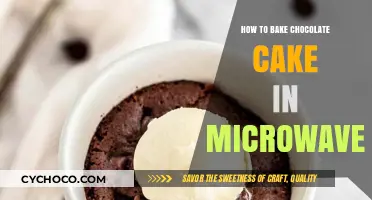 Quick and Easy Microwave Chocolate Cake Recipe
