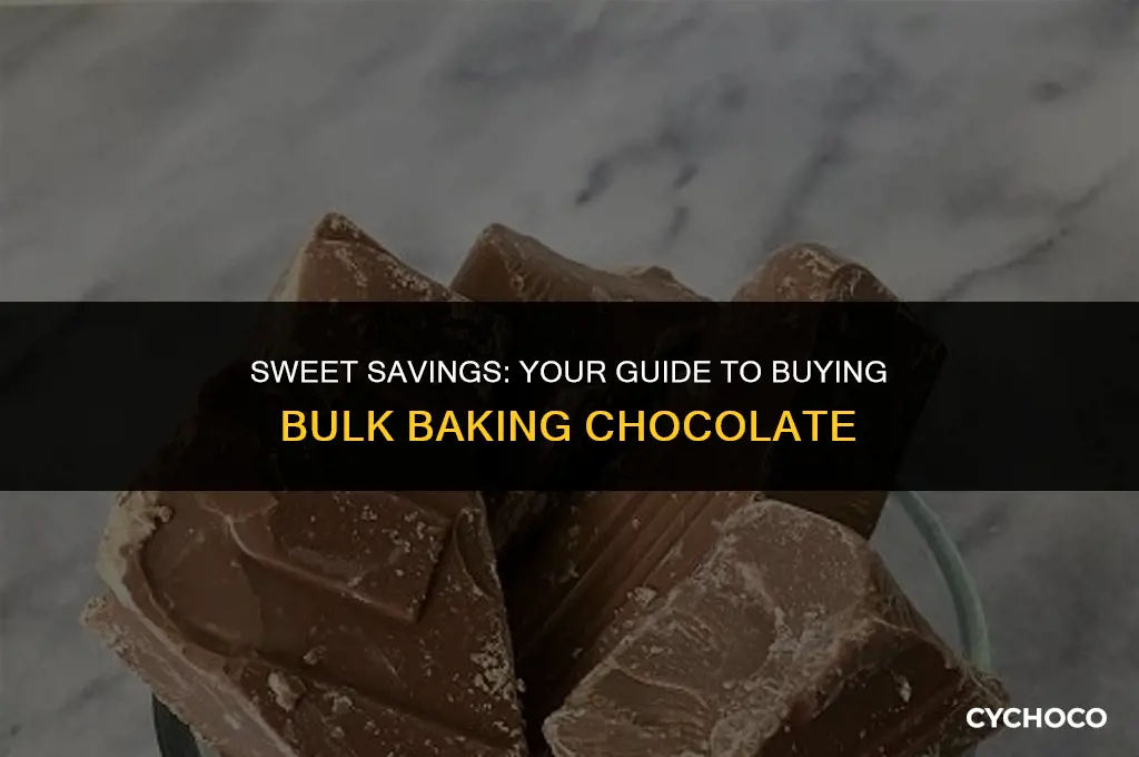 how to buy bulk baking chocolate