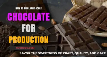 Sourcing Large-Scale Chocolate for Production: A Comprehensive Guide