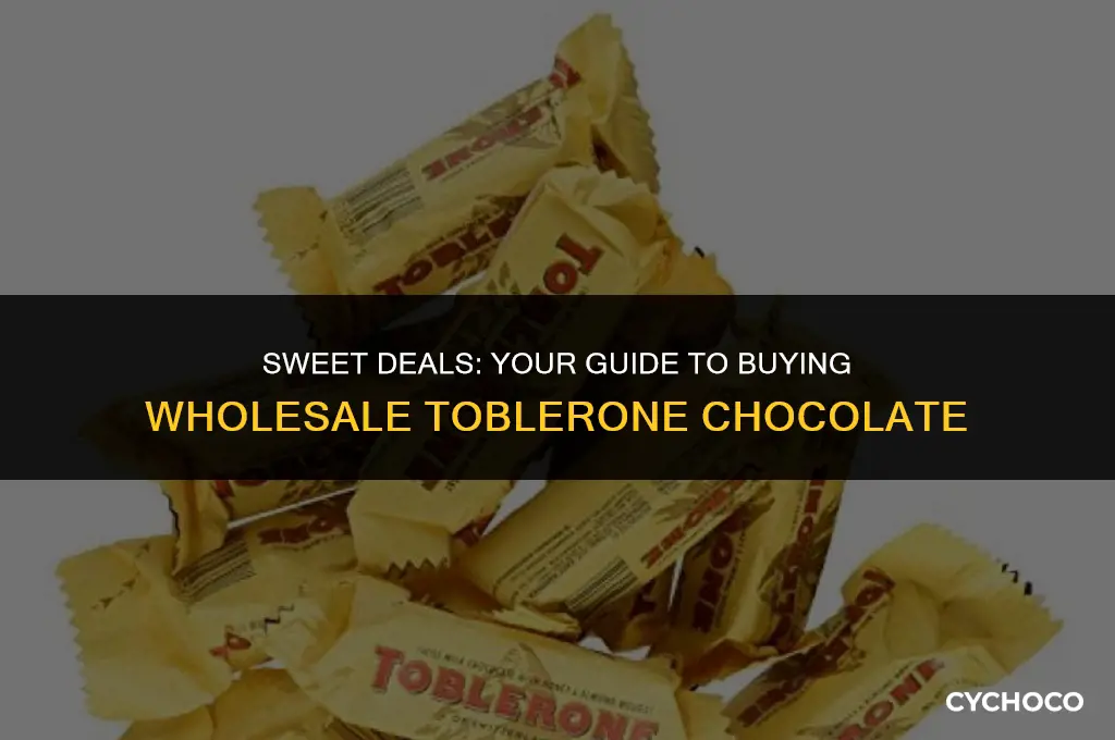 how to buy wholesale toblerone chocolate