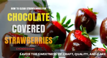 Perfectly Clean Strawberries for Irresistible Chocolate-Covered Treats