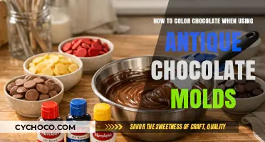Timeless Tints: Coloring Chocolate with Antique Molds
