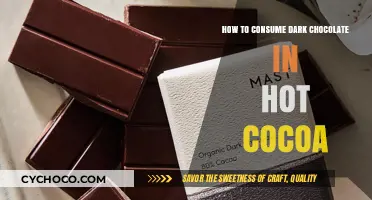 Indulge in Richness: Dark Chocolate Hot Cocoa Delight