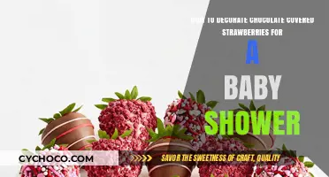 Sweet Celebrations: Baby Shower Chocolate Strawberry Decorating Ideas