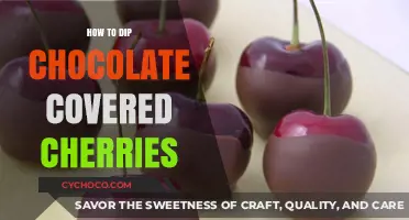 Indulge in Decadence: The Art of Dipping Cherries in Chocolate