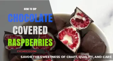 Decadent Delights: Dipping Chocolate-Covered Raspberries Made Easy