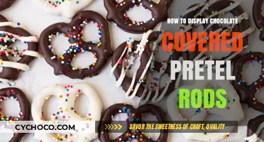 Sweet and Salty Perfection: Chocolate-Covered Pretzel Rods Display Ideas