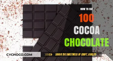 Indulging in Decadence: A Guide to Savoring 100% Cocoa Chocolate