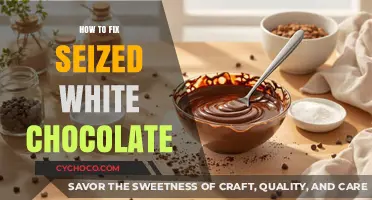 Reviving Your White Chocolate: A Simple Guide to Fixing Seizures