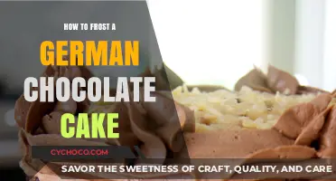 Mastering the Art of Frosting a German Chocolate Cake