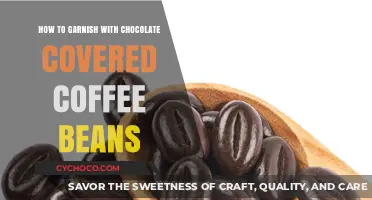 Elevate Your Desserts: The Art of Garnishing with Chocolate-Covered Coffee Beans