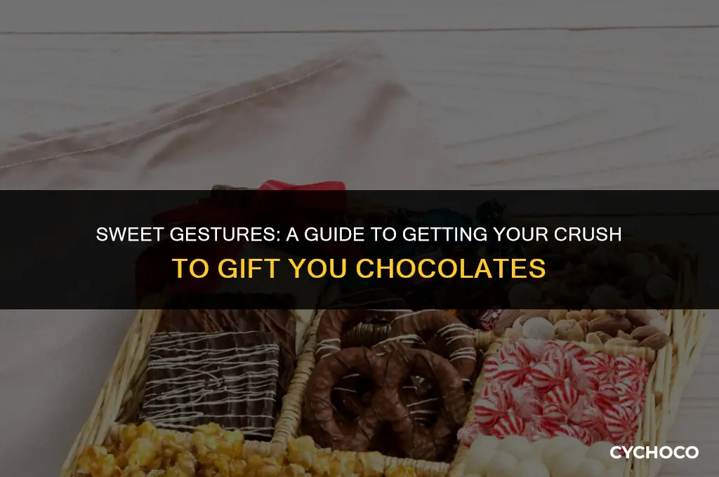 how to get a boy to buy you chocolate