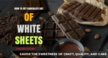 Effective Ways to Remove Chocolate Stains from White Sheets