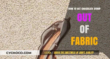 Effective Methods to Remove Chocolate Syrup Stains from Fabric Easily