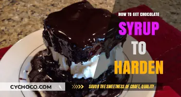 Mastering the Art of Hardening Chocolate Syrup: Tips and Tricks