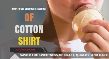 Effective Tips to Remove Chocolate Stains from Cotton Shirts Easily