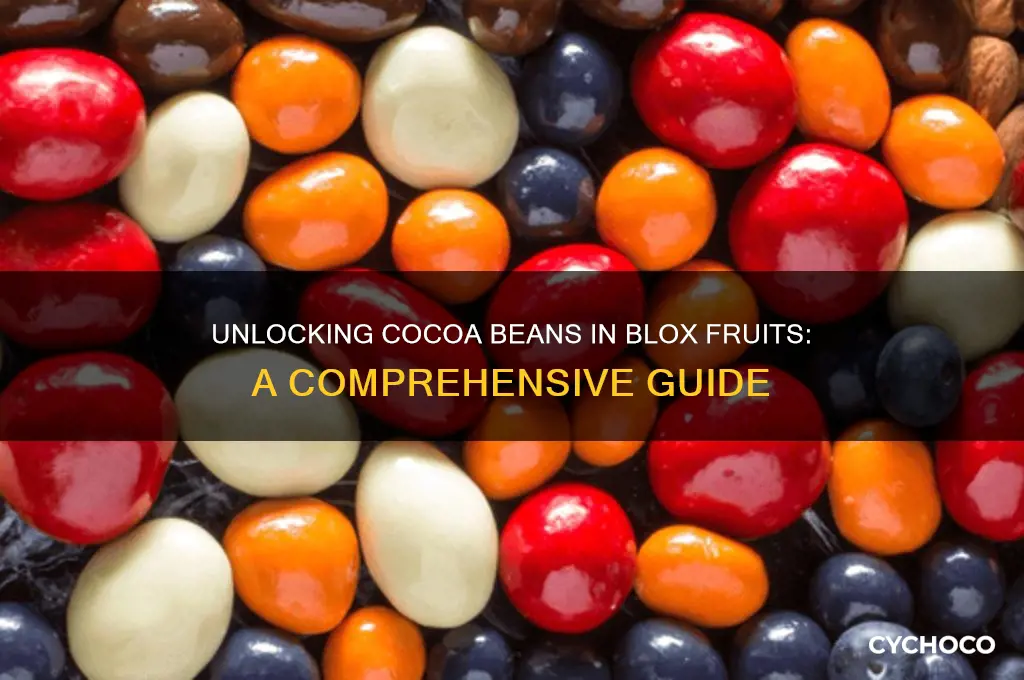 how to get cocoa beans in blox fruits