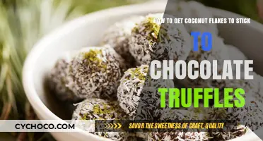Perfectly Coated: Tips for Adhering Coconut Flakes to Chocolate Truffles