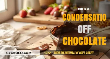 Preventing Condensation on Chocolate: Tips for Perfect Storage and Handling