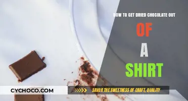 Easy Tips to Remove Dried Chocolate Stains from Clothing