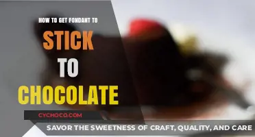 Mastering the Art: How to Get Fondant to Stick to Chocolate
