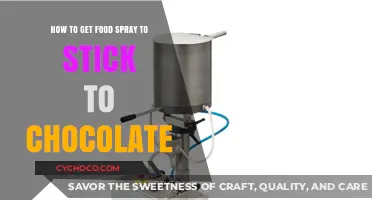 Mastering the Art: How to Get Food Spray to Stick to Chocolate