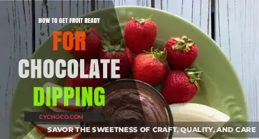 Prepping Fruit for Chocolate Dipping: A Delicious Guide
