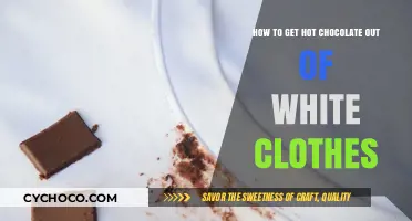 Spilled Hot Chocolate? Here's How to Get It Out of White Clothes!