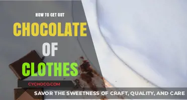 Easy Tips to Remove Chocolate Stains from Clothes