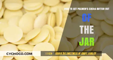 Effortlessly Scoop Out Palmer's Cocoa Butter: A Simple Guide