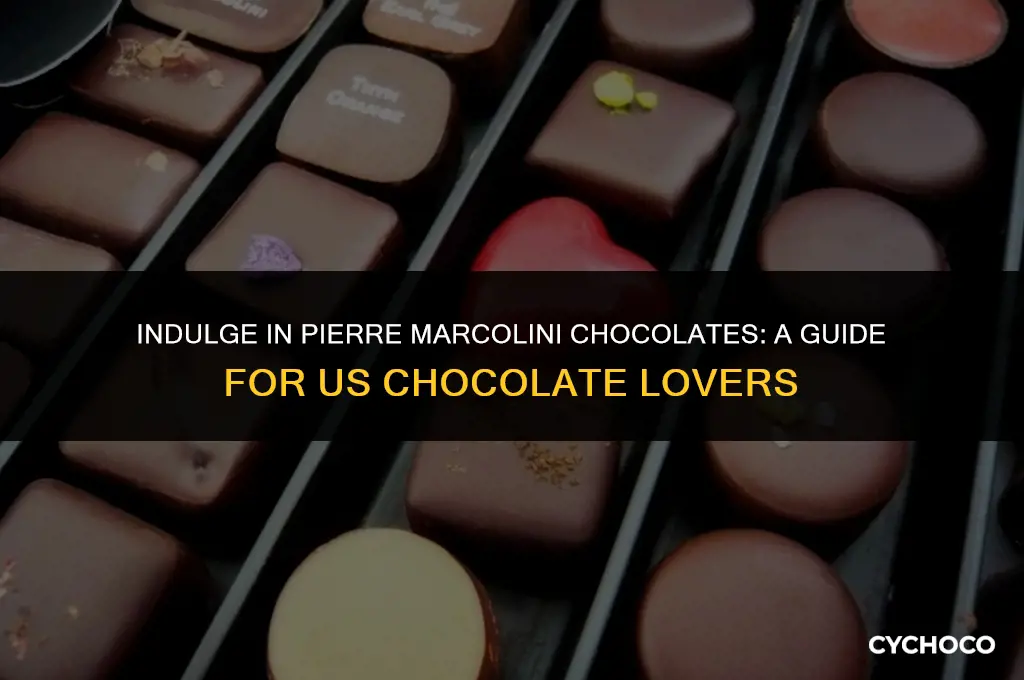 how to get pierre marcolini chocolate in usa