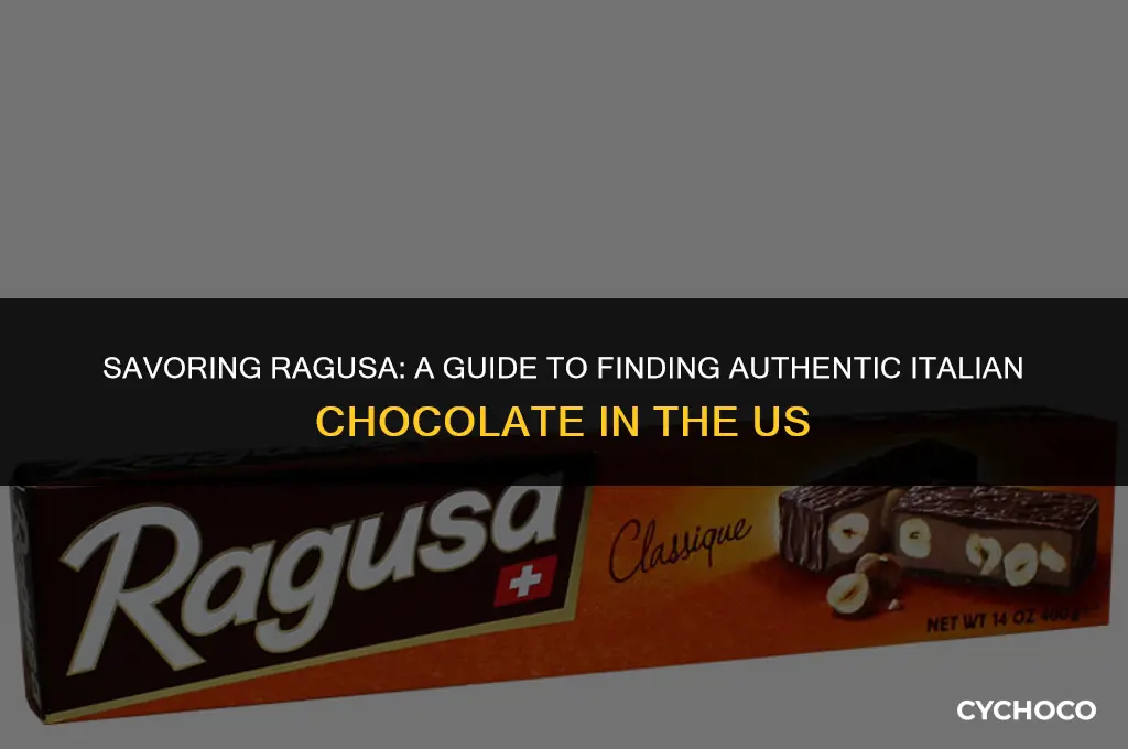 how to get ragusa chocolate in the us