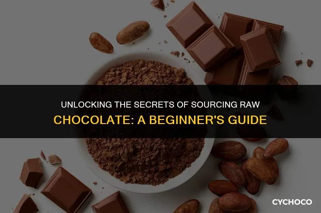how to get raw chocolate