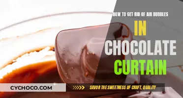 Smooth Chocolate Curtains: A Guide to Bubble-Free Ganache